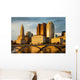 Columbus Ohio Skyline Sunset Wall Decal