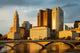 Columbus Ohio Skyline Sunset Wall Decal