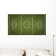 Women's Lacrosse Playing Field Wall Decal
