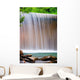 waterfall with soft water Wall Mural