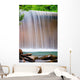 waterfall with soft water Wall Mural