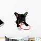 Dog and Stethoscope Wall Decal Design 1