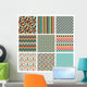 Seamless Retro Geometric Hipster Wall Decal