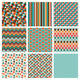 Seamless Retro Geometric Hipster Wall Decal