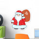 Cartoon Santa Claus Wall Decal