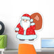 Cartoon Santa Claus Wall Decal