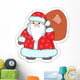 Cartoon Santa Claus Wall Decal