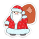 Cartoon Santa Claus Wall Decal