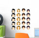 hair style Wall Mural