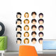 hair style Wall Mural
