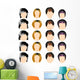 hair style Wall Mural