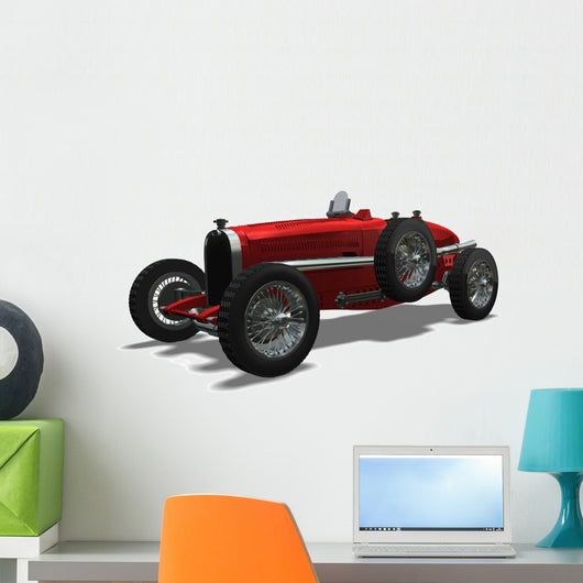 Automobile retro Wall Decal