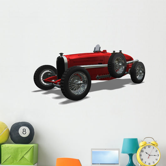 Automobile retro Wall Decal