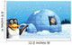 Penguins and the Igloo Wall Mural