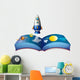Outer Space Book Wall Decal