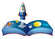 Outer Space Book Wall Decal