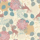 Seamless Pattern with Deer Wall Decal