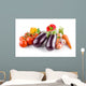 Vegetables isolated on a white background 