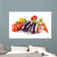 Vegetables isolated on a white background 