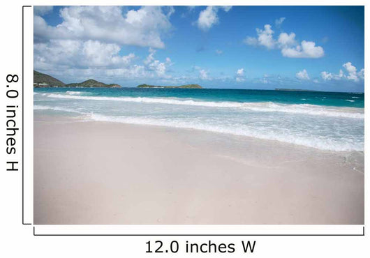 Orient Beach on St. Maarten Carribean Island 