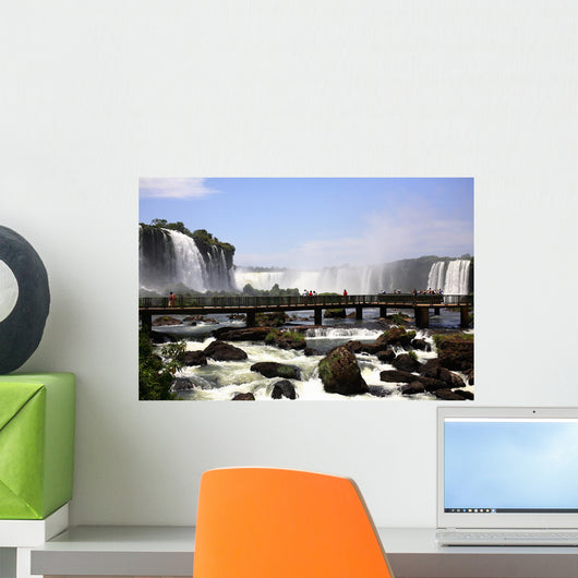 Iguassu Falls Waterfalls Wall Mural