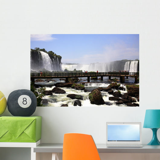 Iguassu Falls Waterfalls Wall Mural