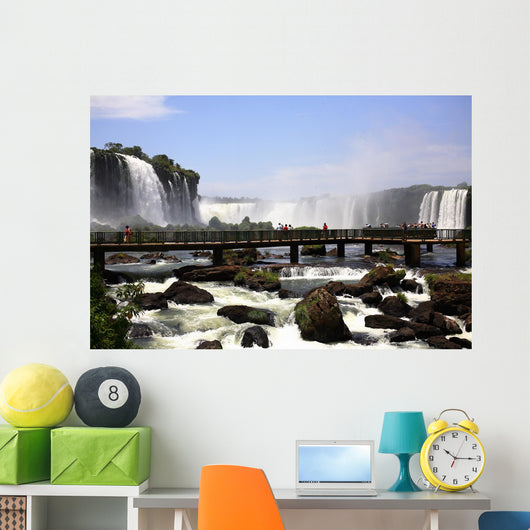 Iguassu Falls Waterfalls Wall Mural