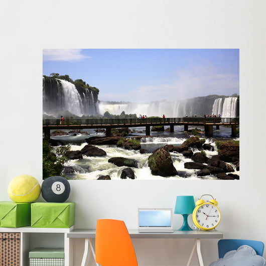 Iguassu Falls Waterfalls Wall Mural