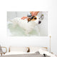 Dog Taking a Bath in a Bathtub 