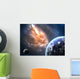 Earth in Space Wall Mural