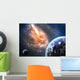 Earth in Space Wall Mural