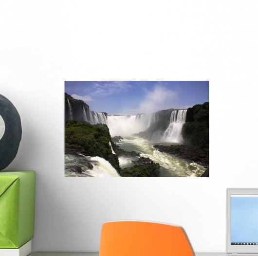 Iguassu (Iguazu; IguaÃ§u) Falls - Large Waterfalls Wall Mural