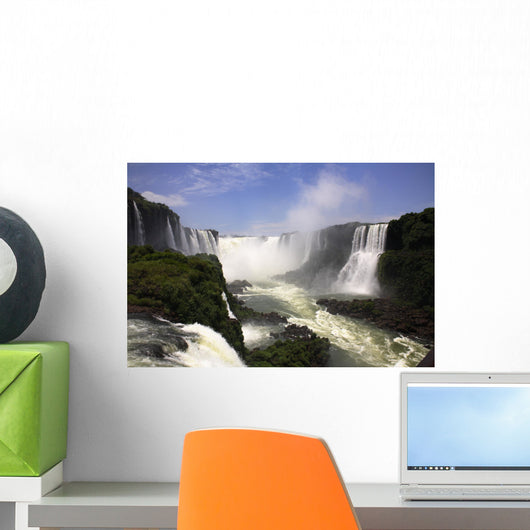 Iguassu (Iguazu; IguaÃ§u) Falls - Large Waterfalls Wall Mural