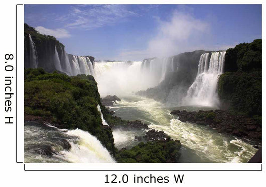 Iguassu (Iguazu; IguaÃ§u) Falls - Large Waterfalls Wall Mural