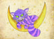 Cheshire Cat Wall Mural
