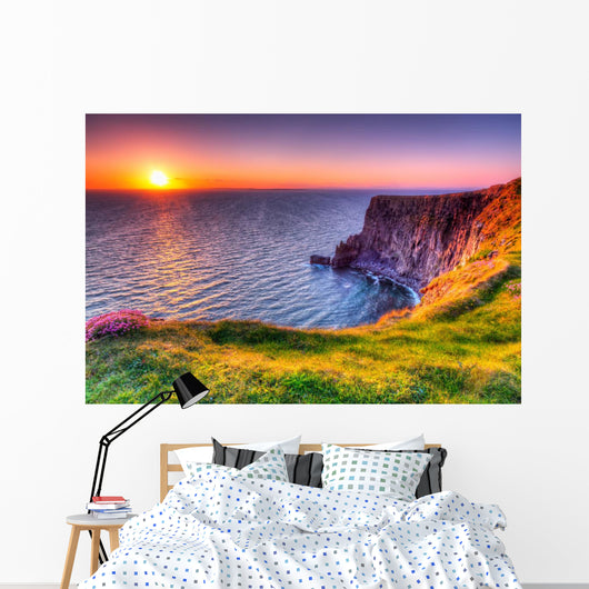 Cliffs of Moher at Sunset 