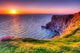 Cliffs of Moher at Sunset 
