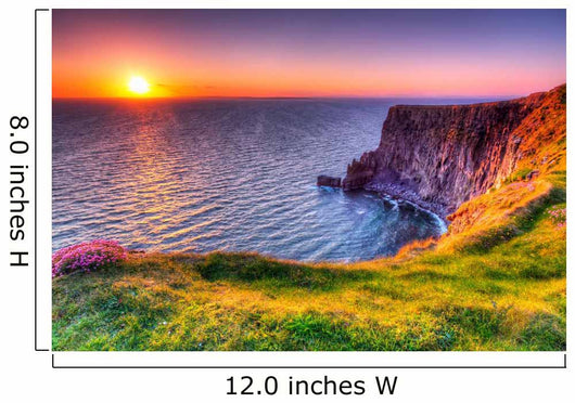 Cliffs of Moher at Sunset 