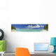 Tropical Dream Beach Paradise Panoramic of the South Pacific Wall Mural