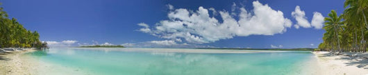 Tropical Dream Beach Paradise Panoramic of the South Pacific Wall Mural