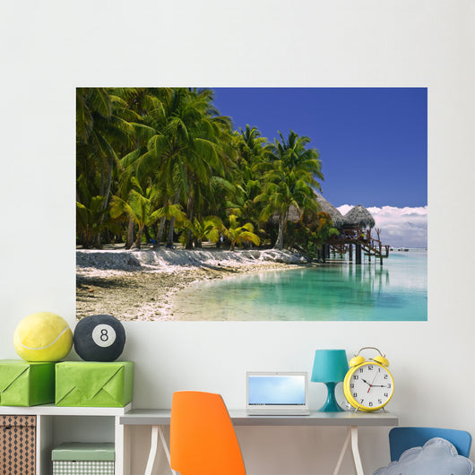 Tropical Dream Beach Paradise Wall Mural