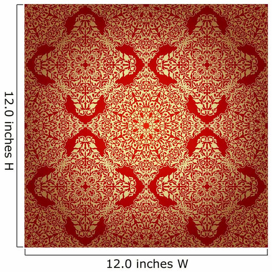Seamless Pattern in Mosaic Ethnic Style. 