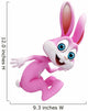 Happy bunny with jumping 