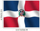 Flag of the Dominican Republic 