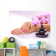 Beautiful Manicure White Wall Decal