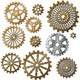 Gears Wall Decal Design 3