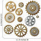 Gears Wall Decal Design 3