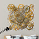 Gears Wall Decal Design 2