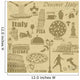 Italy Travel Vintage Poster Wall Decal