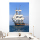 HMS Surprise Sailing Ship at Sea under full sail Wall Mural